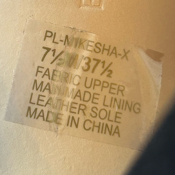 BCBGeneration Black Lacey Stiletto Ankle Strap Heels + Peep Toe, Women Size 7.5 - Picture 9 of 10